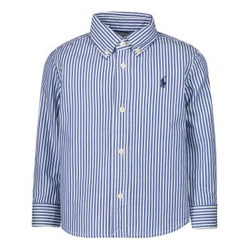 Ralph Lauren 320798998 baby blouse blauw Afbeelding van Ralph Lauren 320798998 baby blouse blauw