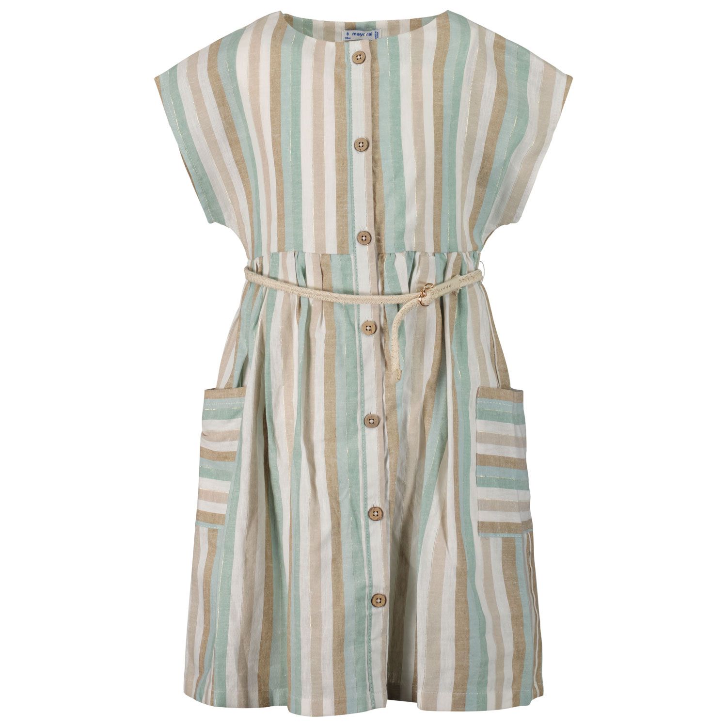 Picture of Mayoral 3929 kids dress mint
