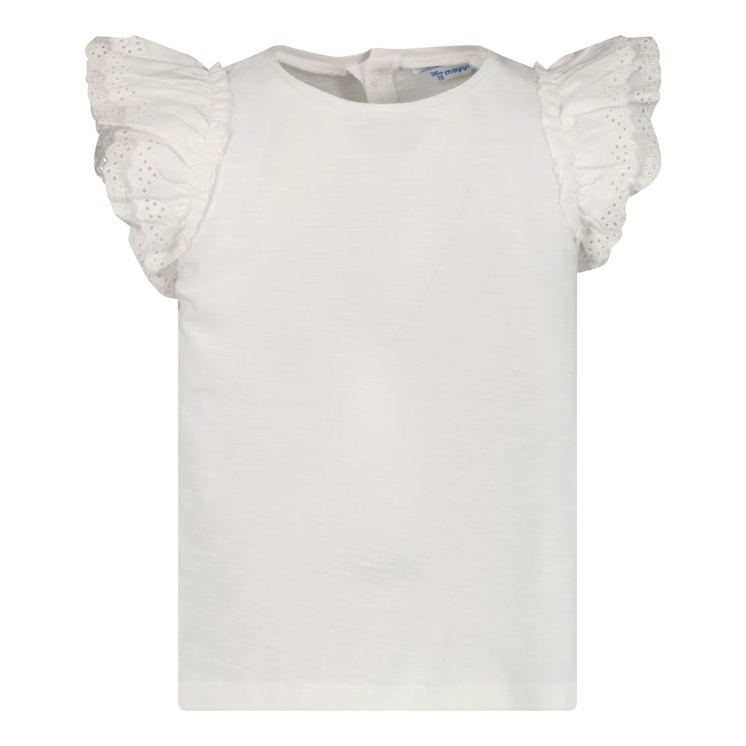 Picture of Mayoral 1027 baby shirt white