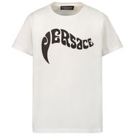 Afbeelding van Versace 1000052 1A02613 kinder t-shirt wit