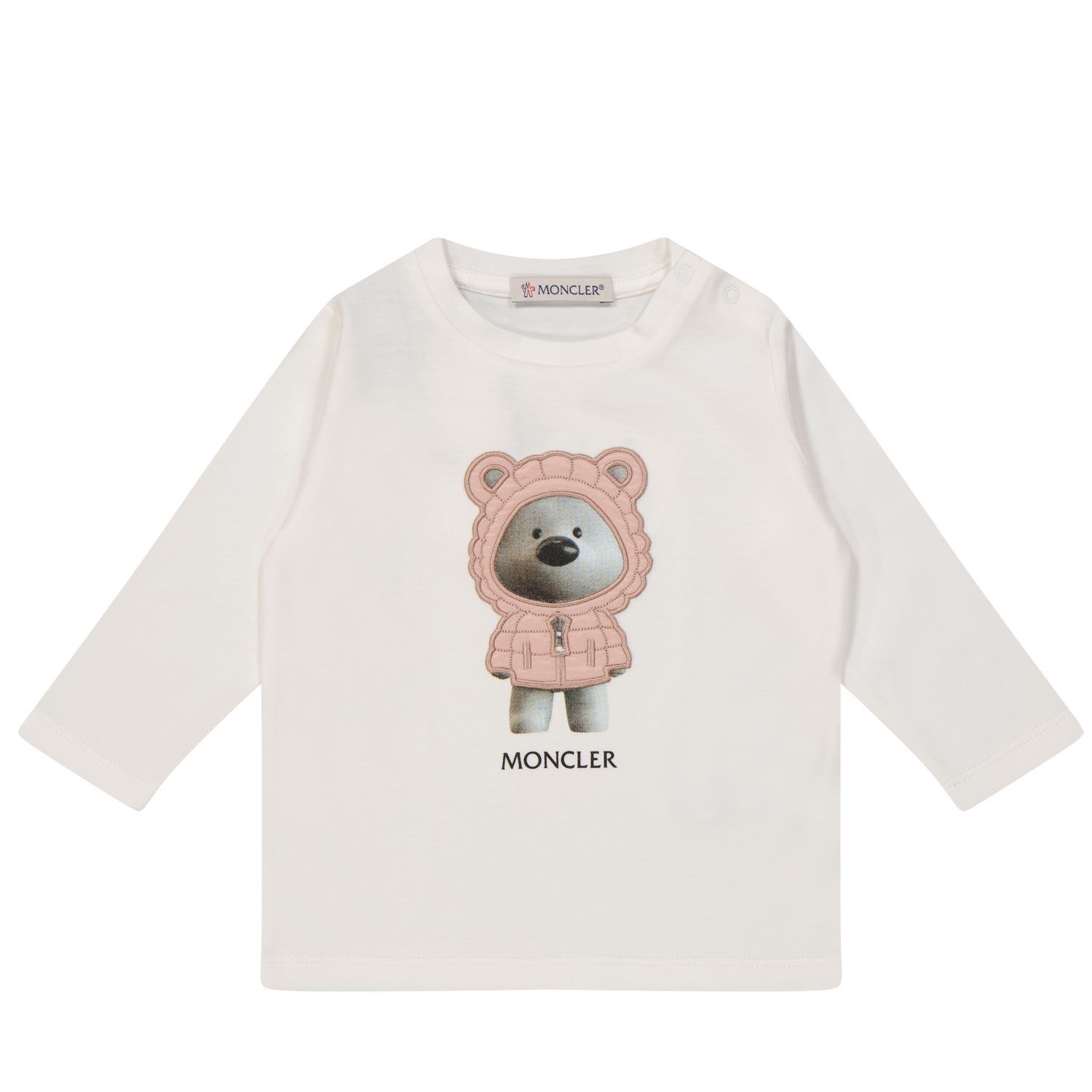 Picture of Moncler 9518D000018392E baby shirt white