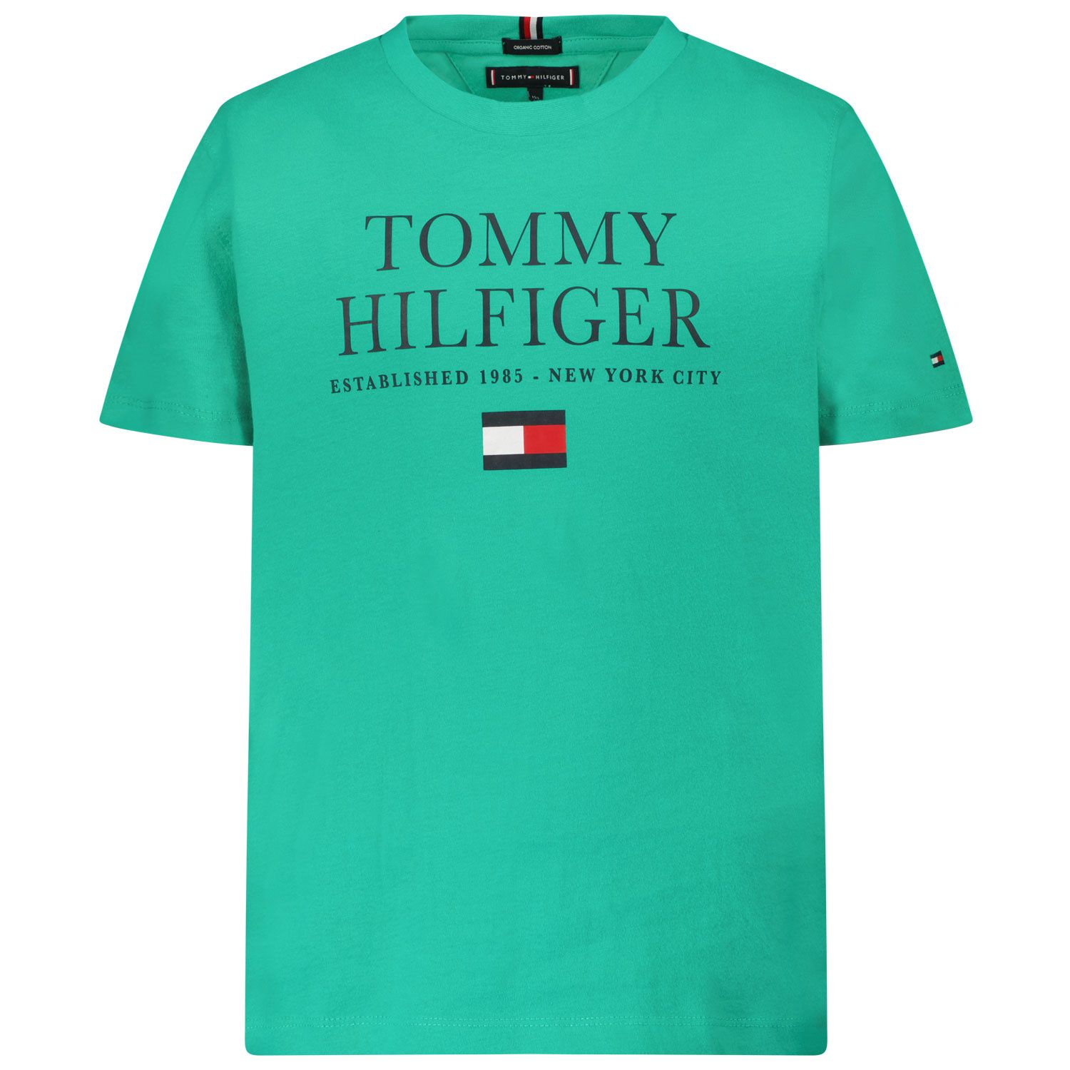 Afbeelding van Tommy Hilfiger KB0KB07012 kinder t-shirt mint