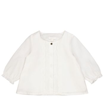 Chloe C05413 baby blouse off white Afbeelding van Chloe C05413 baby blouse off white