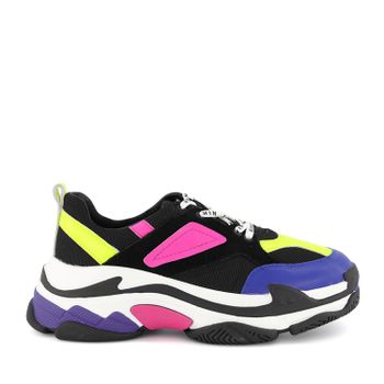 Nikkie 9832 dames sneakers zwart Afbeelding van Nikkie 9832 dames sneakers zwart