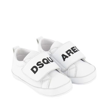 Dsquared2 70673 babysneakers wit Afbeelding van Dsquared2 70673 babysneakers wit