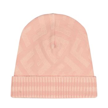 Fendi JUP031 kindermuts licht roze Afbeelding van Fendi JUP031 kindermuts licht roze