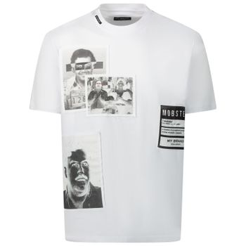 My Brand 1X20001A0030 heren t-shirt wit Afbeelding van My Brand 1X20001A0030 heren t-shirt wit