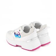 Afbeelding van Michael Kors COSMO SPORT kindersneakers fuchsia/wit