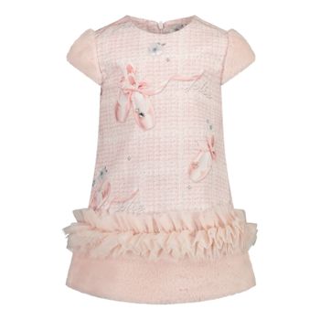 Lapin House 202E3219 babyjurkje licht roze Afbeelding van Lapin House 202E3219 babyjurkje licht roze