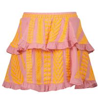 Picture of Devotion 022538 kids skirt fluoro orange