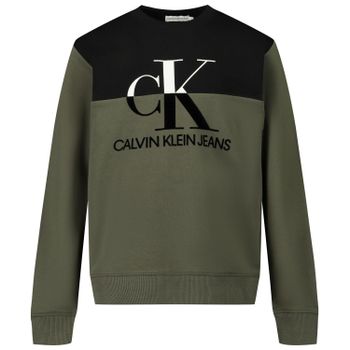 Calvin Klein IB0IB00566 Kinderpullover Camouflage Bild von Calvin Klein IB0IB00566 Kinderpullover Camouflage