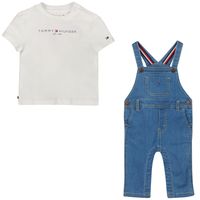 Picture of Tommy Hilfiger kn0kn01382 baby set jeans
