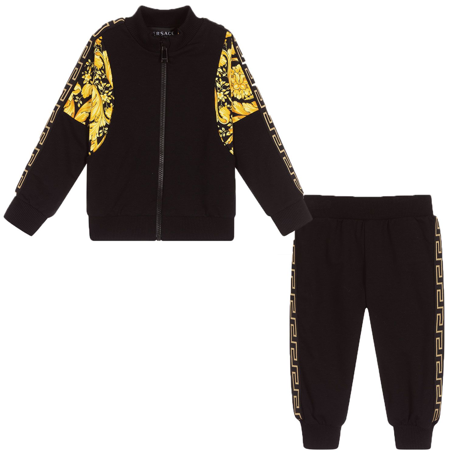 Afbeelding van Versace 1000096 1A02510 baby joggingpak zwart