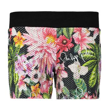 Philipp Plein GJT0296 kinder shorts zwart Afbeelding van Philipp Plein GJT0296 kinder shorts zwart