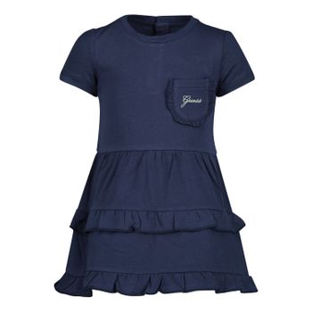 Guess A02K01 babyjurkje navy Afbeelding van Guess A02K01 babyjurkje navy