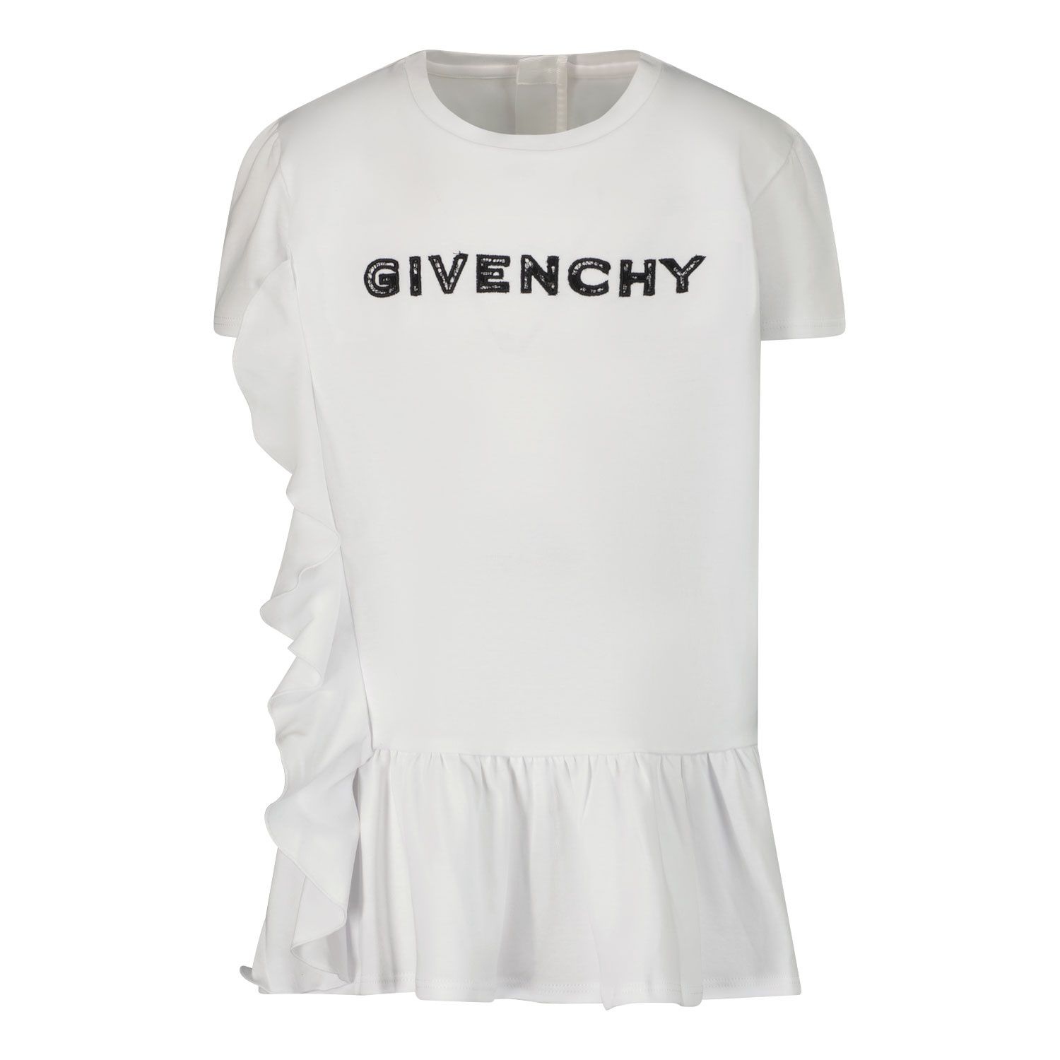 Afbeelding van Givenchy H02086 babyjurkje wit