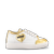 Moschino 70086 kindersneakers wit/goud