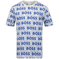 Afbeelding van Boss J25N55 kinder t-shirt wit
