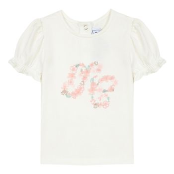 Tartine et Chocolat TU10031 baby t-shirt creme Afbeelding van Tartine et Chocolat TU10031 baby t-shirt creme