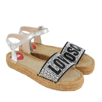 Moschino JA16053 Damensandalen Silber Bild von Moschino JA16053 Damensandalen Silber