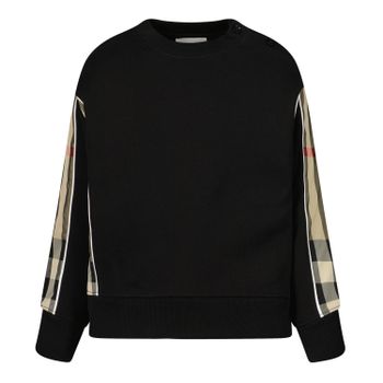 Burberry 8047626 Babypullover Schwarz Bild von Burberry 8047626 Babypullover Schwarz