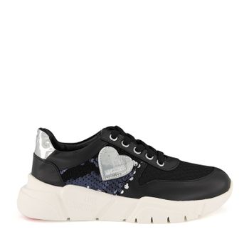 Moschino JA15453IM3 dames sneakers zwart Afbeelding van Moschino JA15453IM3 dames sneakers zwart