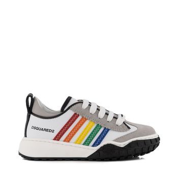 Dsquared2 72296 kindersneakers wit/geel Afbeelding van Dsquared2 72296 kindersneakers wit/geel