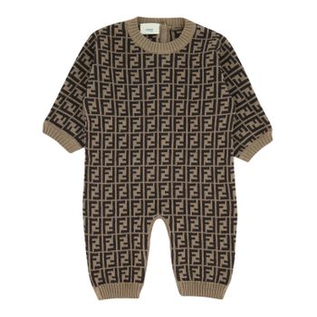 Fendi BUL035 boxpakje bruin Afbeelding van Fendi BUL035 boxpakje bruin