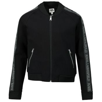 Karl Lagerfeld Z15199 Kinderweste Schwarz Bild von Karl Lagerfeld Z15199 Kinderweste Schwarz