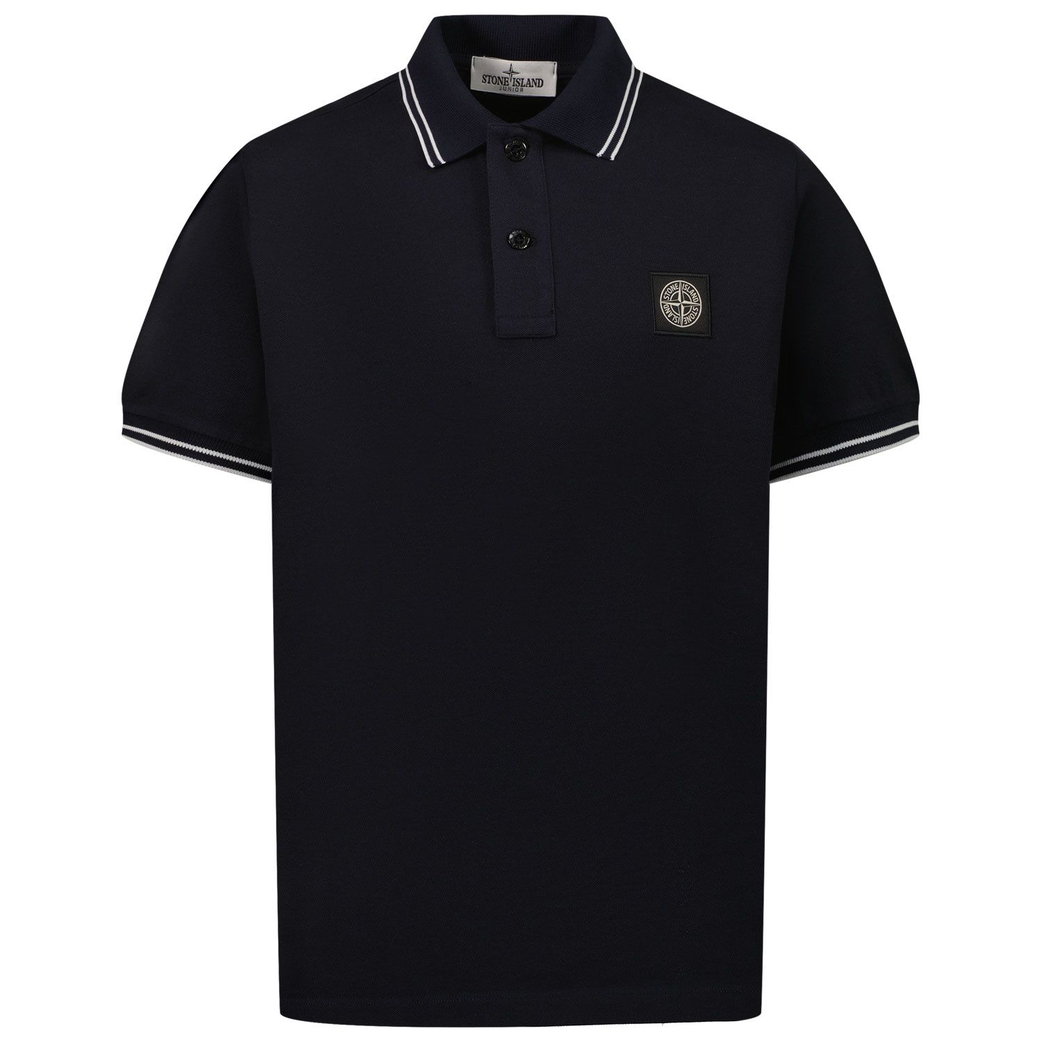 Picture of Stone Island 761621348 kids polo shirt navy