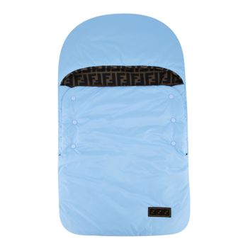 Fendi BUJ122 babyaccessoire licht blauw Afbeelding van Fendi BUJ122 babyaccessoire licht blauw
