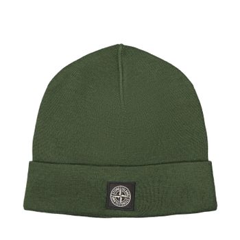 Stone Island 7716N08A5 kindermuts olijf groen Afbeelding van Stone Island 7716N08A5 kindermuts olijf groen