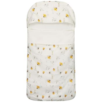 Fendi BUJ177 AEYH babyaccessoire wit Afbeelding van Fendi BUJ177 AEYH babyaccessoire wit