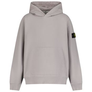Stone Island 771661640 Kinderpullover Hellgrau Bild von Stone Island 771661640 Kinderpullover Hellgrau