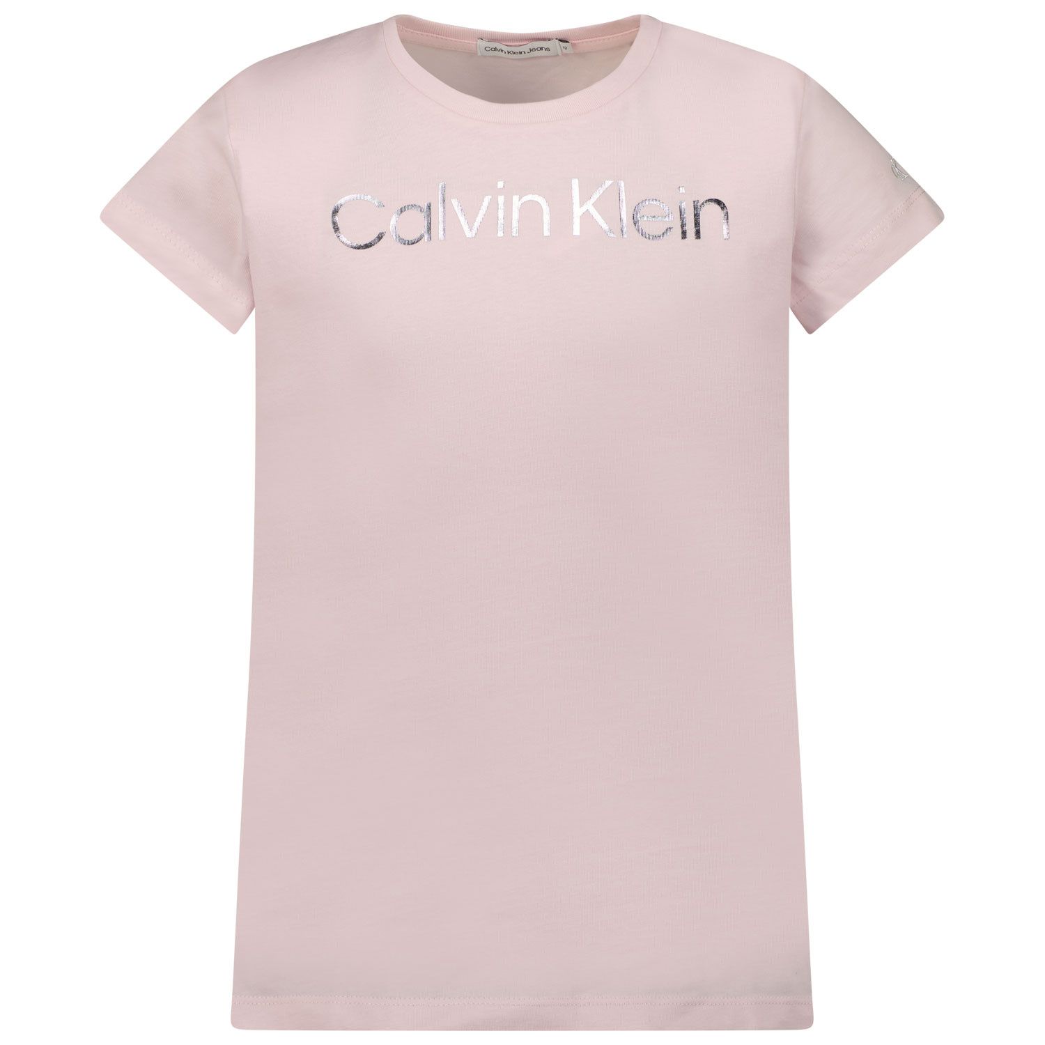 Afbeelding van Calvin Klein IG0IG01350 kinder t-shirt licht roze