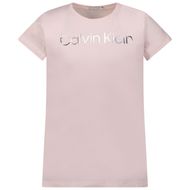 Afbeelding van Calvin Klein IG0IG01350 kinder t-shirt licht roze