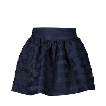 Tommy Hilfiger KG0KG04839 baby rokje navy Afbeelding van Tommy Hilfiger KG0KG04839 baby rokje navy