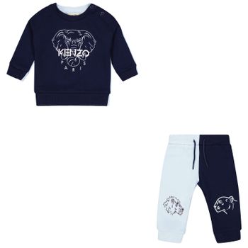 Kenzo K08046 baby joggingpak navy Afbeelding van Kenzo K08046 baby joggingpak navy
