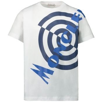 Moncler 8C71720 Kindershirt Weiß Bild von Moncler 8C71720 Kindershirt Weiß