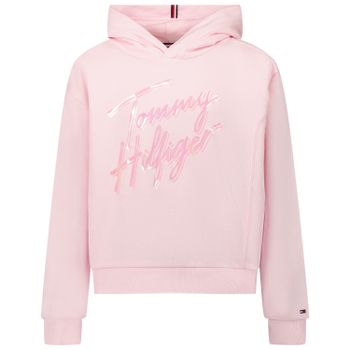 Tommy Hilfiger KG0KG05891 kindertrui licht roze Afbeelding van Tommy Hilfiger KG0KG05891 kindertrui licht roze