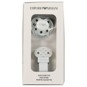 Armani 409026 babyaccessoire wit Afbeelding van Armani 409026 babyaccessoire wit