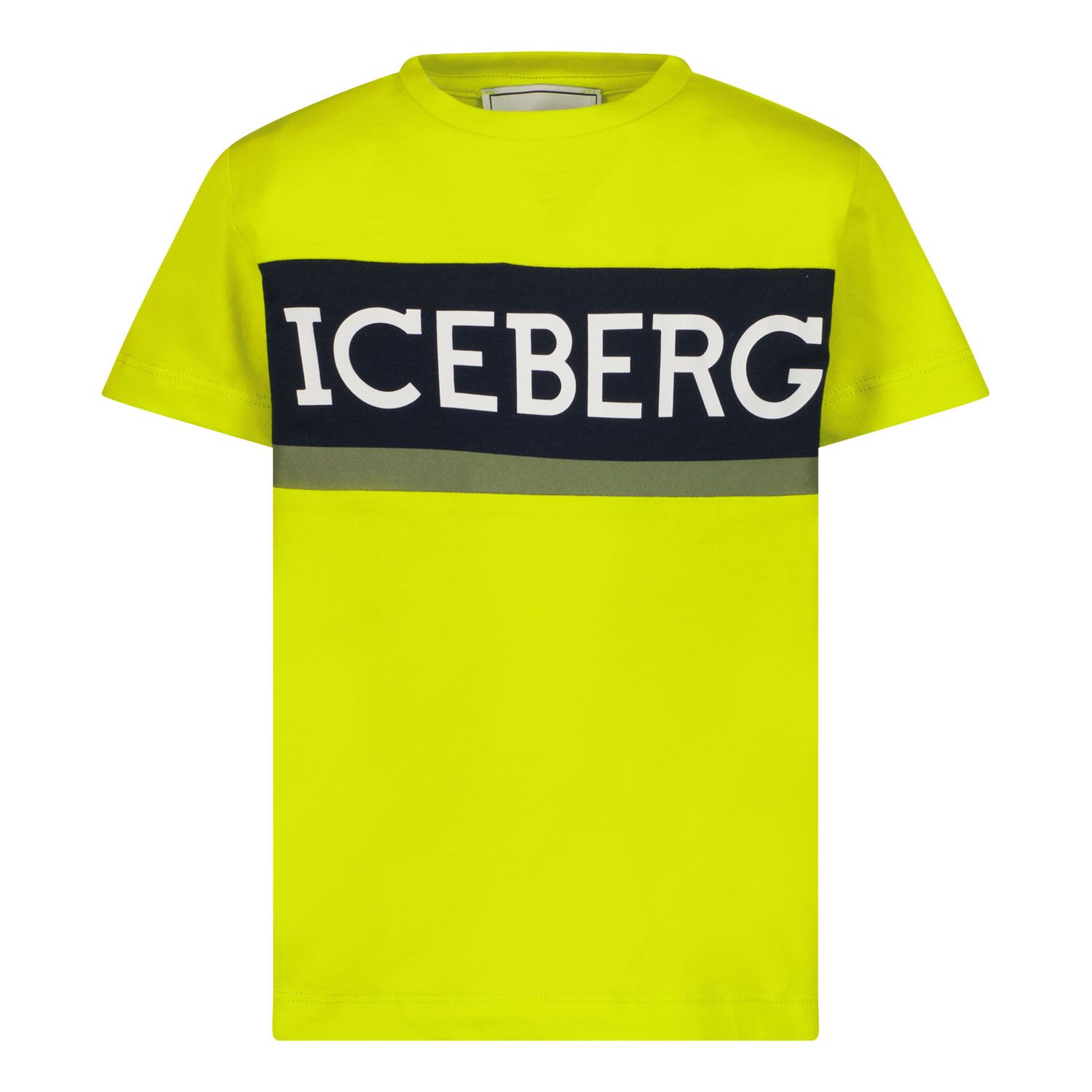 Afbeelding van Iceberg TSICE0123B kinder t-shirt lime