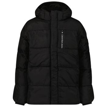 Calvin Klein IB0IB01276 kinderjas zwart Afbeelding van Calvin Klein IB0IB01276 kinderjas zwart
