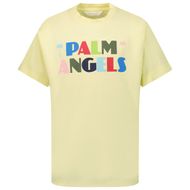 Afbeelding van Palm Angels PBAA003S22JER001 kinder t-shirt geel