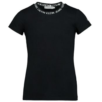 Calvin Klein IG0IG00543 kinder t-shirt zwart Afbeelding van Calvin Klein IG0IG00543 kinder t-shirt zwart