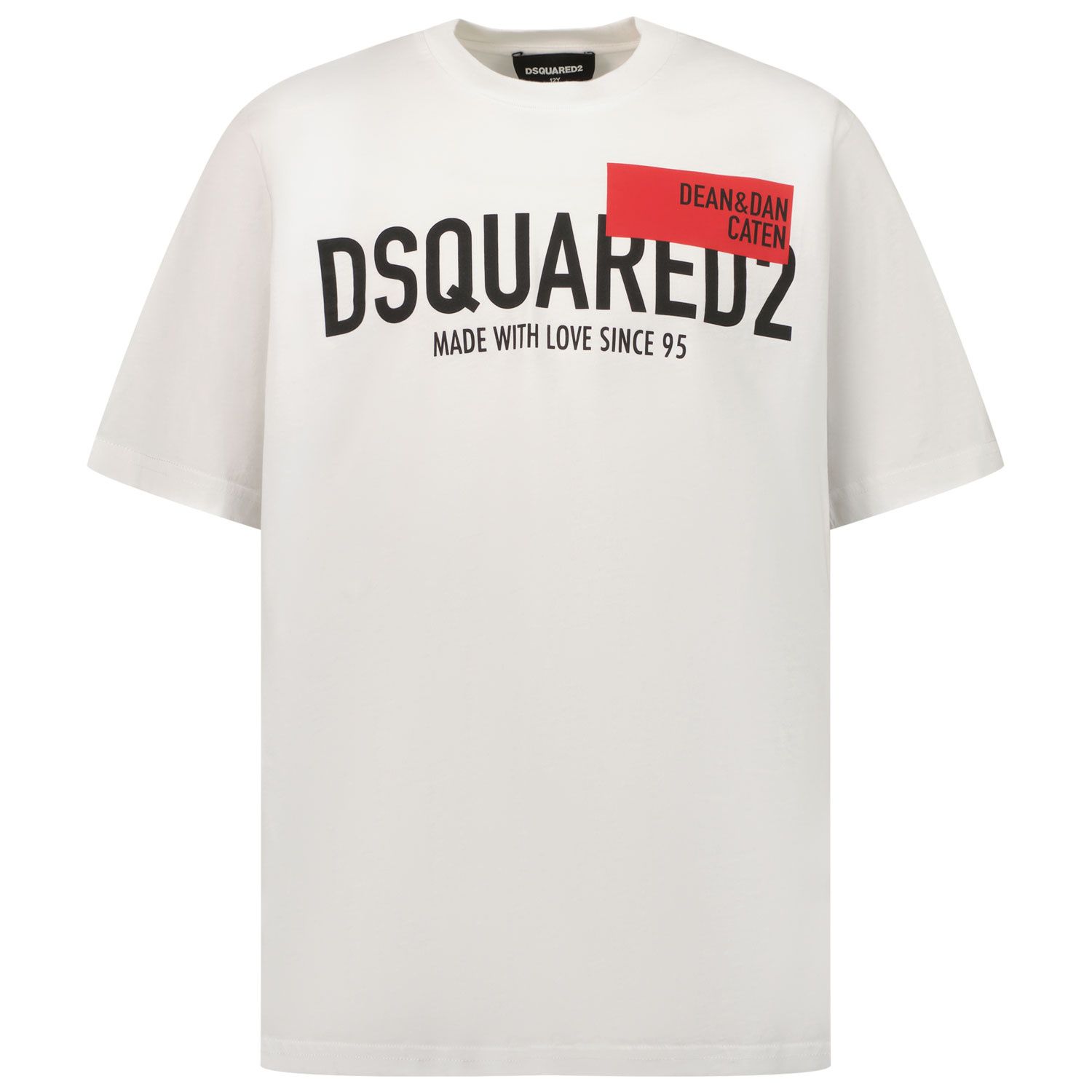 Picture of Dsquared2 DQ0794 kids t-shirt white