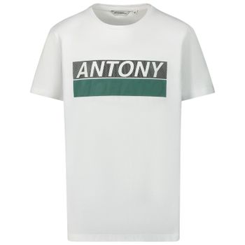 Antony Morato MKKS00475 Kindershirt Weiß Bild von Antony Morato MKKS00475 Kindershirt Weiß