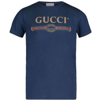 Gucci 503628 Kindershirt Marine Bild von Gucci 503628 Kindershirt Marine