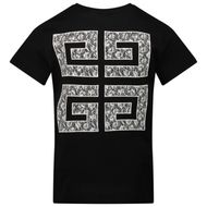 Afbeelding van Givenchy H15246 kinder t-shirt zwart