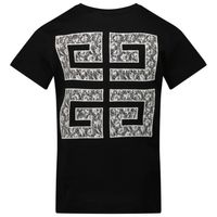Picture of Givenchy H15246 kids t-shirt black